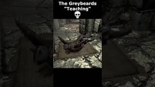 The Greybeards quotTeachingquot 💀 skyrim skyrimanniversary elderscrolls shorts [upl. by Geoffrey619]