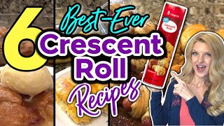 6 Brilliant CRESCENT ROLL RECIPES You NEED In Your LIFE  Some of the BEST Ive Ever Made [upl. by Adnovad]