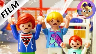 A Playmobil Story MOM SUPER CONTAGIOUS Smith Family visits the Hospital  Hospital Chaos [upl. by Nareik931]