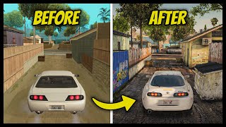 I Remastered GTA San Andreas With Mods [upl. by Hodge]