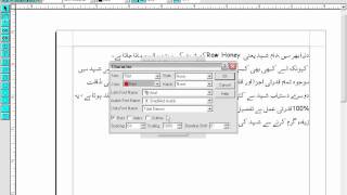 Inpage tutorial in urdu Lesson6 [upl. by Ahsiekel]