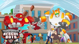 Transformers Rescue Bots  Temporada 3 Episodio 14  Animacion  Dibujos Animados de Niños [upl. by Lyrrad]