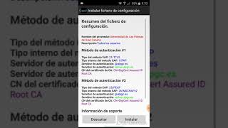 Conexión Eduroam ULPGC Android [upl. by Hploda]