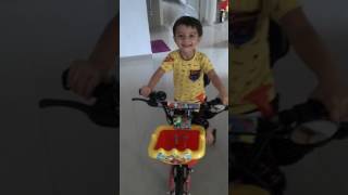 Cycle Mari Sarara Jay Trin Trin Gujarati BalgeetGujarati Rhymes [upl. by Rennie]