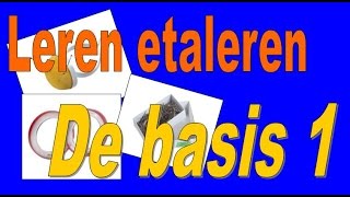 Leren etaleren De Basistechniek 1 [upl. by Margo]