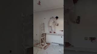 Room Wall Paint In New House  Construction shorts homedecor viral Trending [upl. by Adas]