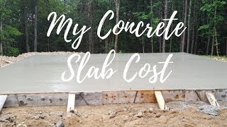 How much does a concrete slab cost [upl. by Macri]