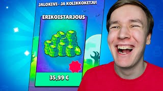 Tämä Brawl Stars tarjous vei mun RAHAT [upl. by Enileqcaj553]