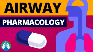 Airway Pharmacology Medical Definition  Quick Explainer Video [upl. by Htiekel]