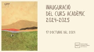 Acte oficial dinauguració del curs acadèmic 20242025 [upl. by Liemaj629]