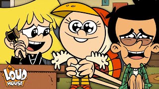 Loud amp Casagrande Thanksgiving Competition  quotThe Loudest Thanksgivingquot Full Scene  The Loud House [upl. by Carlick]