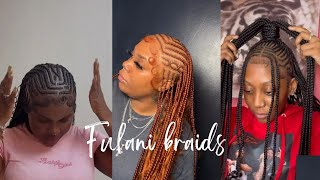 Fulani braids compilation I dahivis edits [upl. by Hau]