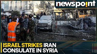 Israeli strike on Iranian Consulate in Damascus kills key commander Iran says [upl. by Odranar166]