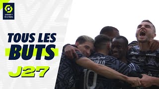 Tous les buts de la 27ème journée  Ligue 1 Uber Eats  20232024 [upl. by Behn]