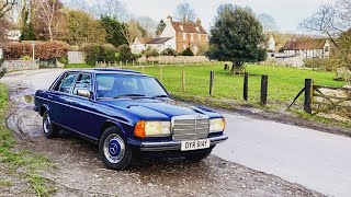 Mercedes W123  230E 1983 Lullingstone drive [upl. by Rodolph]