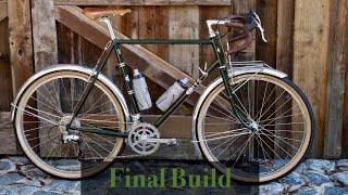 Custom Steel Bicycle All Road Bike The Complete Build [upl. by Iret]