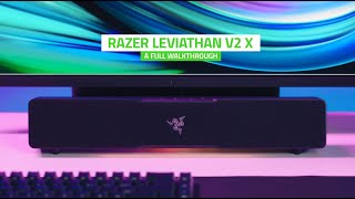 Razer Leviathan V2 X  Compact PC Gaming Soundbar [upl. by Airret367]