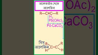 অ্যালকাইনকে সিস্ অ্যালকিন ও ট্রান্স অ্যালকিনে রূপান্তর। chemistry [upl. by Nyhagen587]