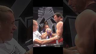 Whats So Interesting About Devon Larratt vs Oleg Zhoh 🤯🧬 shorts devonlarratt armwrestling [upl. by Sampson110]