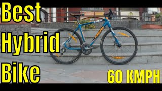 Hybrid Bike Best Hybrid Cycle In India  Firefox Surfelo Review  Cycle Rider Roy [upl. by Arrakat]