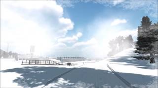 Virtual Salpausselkä Lahti 2017 FIS Nordic World Ski Championships venue [upl. by Uy]