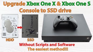 2024 How to Upgrade your Xbox One X and Xbox One S to SSD Drive WITHOUT Scripts and Software [upl. by Loretta]