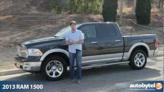 2013 RAM 1500 Laramie HEMI Test Drive amp Pickup Truck Video Review [upl. by Calendra970]