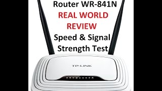 tp link wr841n 300Mbps Wireless Router real world [upl. by Thia]