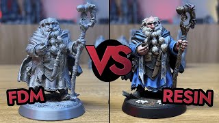 Resin VS FDM 3D printers Which one is the best for miniatures [upl. by Etnaik]