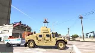 GTA V  Humvee M1116 UpArmored [upl. by Roice732]