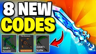 UPDATE CODES⚠️ZYLEAKS MM2 CODES IN 2024  CODES FOR ZYLEAKS MM2 MM2 CODES ROBLOX 2024 update [upl. by Allevon]