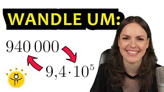 Wissenschaftliche Schreibweise Zehnerpotenzen – Mathe Physik einfach erklärt [upl. by Lladnor]