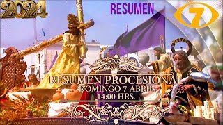 Completo Resumen Procesiones Semana Santa 2024 Guatemala Canal 7 [upl. by Nhojleahcim455]