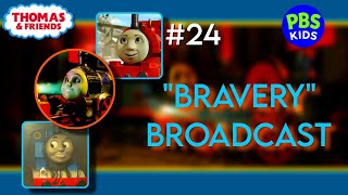 Thomas amp Friends PBS Broadcast quotBraveryquot Airing 24 CHECK DESCRIPTION [upl. by Lleinad860]