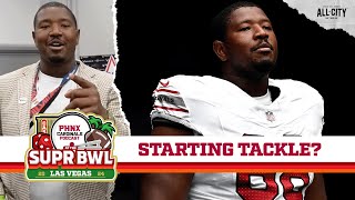 Will Kelvin Beachum START at left tackle for the Arizona Cardinals in 2024 How to give back BIG [upl. by Aratal]