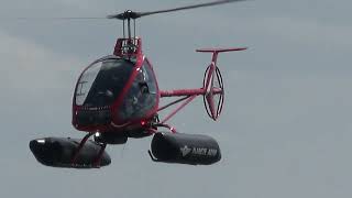 17 AEN DYNALI H3 EASY FLYER LANDING ON ARRIVAL DAY 135 HELICO 2022 CHOLET AIRFIELD FRANCE [upl. by Gesner]