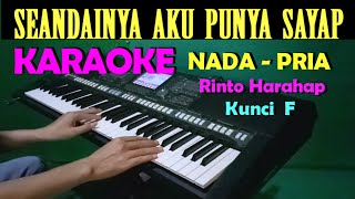 Seandainya Aku Punya Sayap  Geisha  KARAOKE Nada Cowok  Pria [upl. by Ettennor]