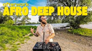 Vibrant Afro Deep House Music Mix  Windy River Bank DJ Set x Afterwork Sunset Chillout [upl. by Atekram]