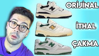 Çakma İthal Orijinal New Balance 550 İnceledim ŞAŞIRACAKSINIZ [upl. by Ahsiuqram]