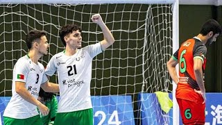 Portugal 🇵🇹 650 UAE 🇦🇪  FISU World University Championship Futsal 24  Shangai China  Full Match [upl. by Ahsercul]