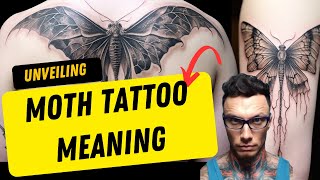 Moth Tattoo Meaning tattoomeanings [upl. by Atenik]