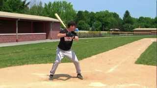 112 Proper baseball batting stance Improve hitting mechanics swing analysis instruction tips [upl. by Parrnell]