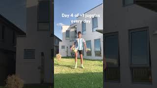 Day 4 of 1 juggles [upl. by Neeron]