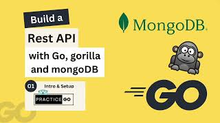 Build a REST API with Golang Gorilla Mux amp MongoDB  Ch 1 [upl. by Mcnutt]