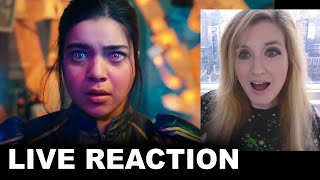 Ms Marvel Trailer REACTION  Disney Plus 2022 [upl. by Sandler]