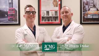 Adductoplasty surgical correction for metatarsus adductus at JCMG Podiatry [upl. by Llessur]