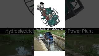 DIY Micro Hydro Power Plant How to Harness Stream Energy for Electricity renewableenergy [upl. by Enneirdna]