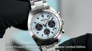 Seiko Prospex Speedtimer SSC937 European Limited Edition [upl. by Nyrehtac]