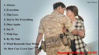 Descendants Of The Sun Original Soundtracks Full OST YouTube [upl. by Lesly]