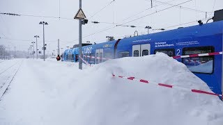 Update  12119  Katastrophenfall und Schneechaos in Südbayern [upl. by Mendes]